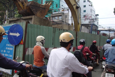 Thành phố Hồ Chí Minh “Lô cốt” xuất hiện trở lại